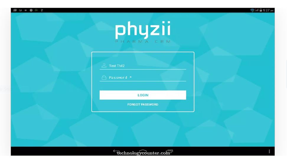 phyzii crm login